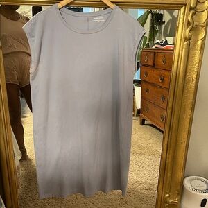 Eileen Fisher Light Gray Sleeveless Dress